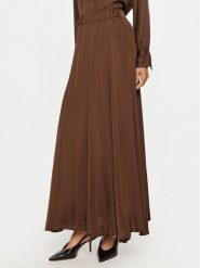 ViCOLO Spódnica maxi TS0191 Brązowy Regular Fit. Brązowe spódnice ViCOLO, s, bez wzorów, z wiskozy, maxi. Za 219.99 zł.