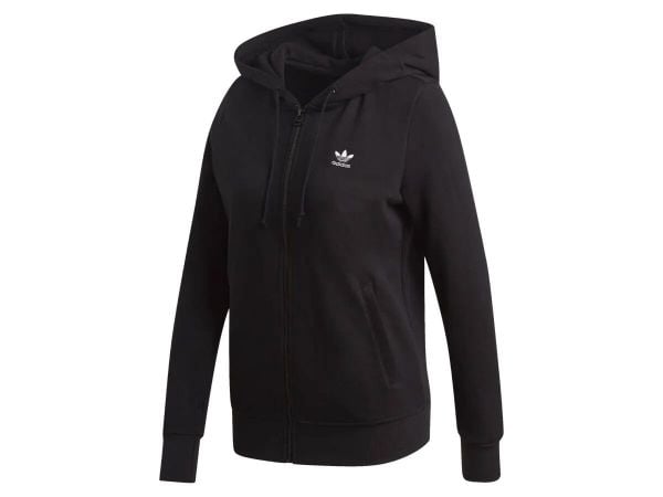 Bluza damska ADIDAS TRACK TOP 30. Czarne bluzy adidas, l, bez wzorów, z bawełny, z kapturem, na fitness i siłownię. Za 249.00 zł.