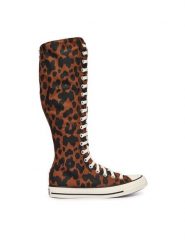 Converse Trampki Chuck Taylor All Star Xxhi Cheetah A17881C Brązowy. Brązowe trampki Converse, bez wzorów, z materiału, retro, bez zapięcia. Za 469.99 zł.