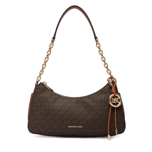 Torebka MICHAEL Michael Kors. Brązowe torebki klasyczne MICHAEL Michael Kors, bez wzorów, klasyczne, bez dodatków. Za 919.99 zł.