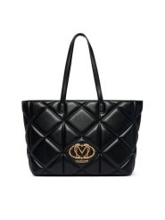 LOVE MOSCHINO Torebka JC4120PP1PLC0000 Czarny. Czarne torebki klasyczne Love Moschino, bez wzorów, ze skóry, bez dodatków. Za 1,059.00 zł.