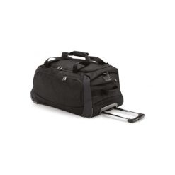 Torba podróżna Quadra Tungsten™. Czarne torby podróżne QUADRA, bez wzorów, z poliesteru. W wyprzedaży za 443.00 zł.