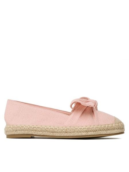 DeeZee Espadryle WS714-102 Różowy. Czerwone espadryle DeeZee, bez wzorów, z materiału, bez obcasa. Za 82.99 zł.