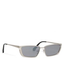 Okulary przeciwsłoneczne Off-White. Szare okulary przeciwsłoneczne OFF-WHITE, bez wzorów, srebrne. Za 1,105.99 zł.