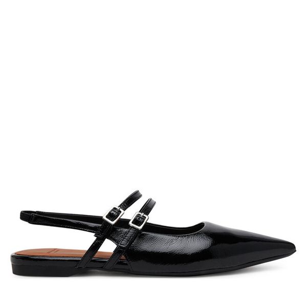 Baleriny Vagabond Shoemakers. Czarne baleriny Vagabond Shoemakers, bez wzorów, bez obcasa, bez zapięcia. Za 237.99 zł.