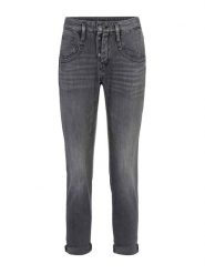 Herrlicher Dżinsy - Slim fit - w kolorze antracytowym rozmiar: W26. Czarne jeansy Herrlicher, bez wzorów, klasyczne, z podwyższonym stanem. Za 105.88 zł.