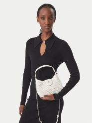 Guess Torebka J6BZ34 W4046 Biały. Białe torebki klasyczne Guess, z aplikacjami, ze skóry, bez dodatków. Za 294.99 zł.