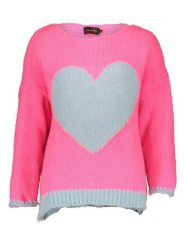 Miss goodlife Sweter w kolorze różowo-szarym rozmiar: XS. Różowe swetry miss goodlife, xs, bez wzorów, z wełny, bez ramiączek. Za 180.45 zł.