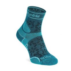 Skarpety do biegania Bridgedale LW T2 MERINO 3/4 LD. Zielone skarpetki Bridgedale, bez wzorów. Za 74.99 zł.