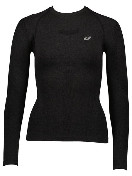 Asics Koszulka funkcyjna w kolorze czarnym rozmiar: M. Czarne t-shirty sportowe ASICS, m, bez wzorów, bez ramiączek, outdoorowe. Za 140.86 zł.