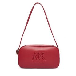 Torebka Armani Exchange. Czerwone torebki klasyczne Armani Exchange, bez wzorów, klasyczne, bez dodatków. Za 489.99 zł.