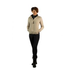 Damski polar Flags&Cup Aura. Szare bluzy z polaru FLAGS&CUP, bez wzorów, z polaru, do jazdy konnej. Za 393.50 zł.