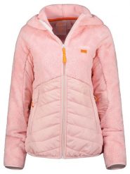 Geographical Norway Kurtka polarowa "Trema" w kolorze jasnoróżowym rozmiar: S. Różowe kurtki Geographical Norway, s, bez wzorów, z polaru, bez kaptura. Za 108.49 zł.