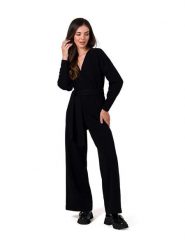 Be Wear Kombinezon w kolorze czarnym rozmiar: L. Czarne kombinezony Be Wear, l, bez wzorów, bez kołnierzyka, bez ramiączek. Za 202.50 zł.