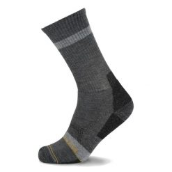 Skarpety turystyczne Lorpen Mhmcm Merino Hike Midweight Crew. Szare skarpetki LORPEN, bez wzorów, z materiału. Za 135.00 zł.