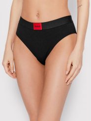 Hugo Figi klasyczne Brief HW Red Label 50469672 Czarny. Czarne figi Hugo, bez wzorów, z bawełny. Za 69.99 zł.