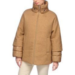 Kurtka GEOX W CALITHE Brązowy. Brązowe kurtki Geox, l, bez wzorów, z materiału, eleganckie, bez kaptura. Za 876.40 zł.