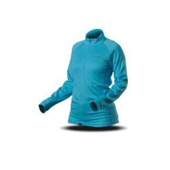 Bluza Trimm CUBE LADY. Niebieskie bluzy bez kaptura TRIMM, na zimę, bez wzorów, z polaru, bez kaptura, narciarskie. W wyprzedaży za 140.00 zł.
