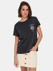 ONLY T-Shirt Lucy 15336965 Szary Regular Fit. Szare t-shirty ONLY, l, bez wzorów, z bawełny, bez kołnierzyka, bez ramiączek. Za 39.99 zł.