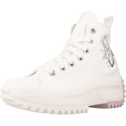 Buty CONVERSE RUN STAR HIKE HI Biały. Białe buty treningowe Converse, bez wzorów, z tkaniny, bez zapięcia. Za 256.99 zł.