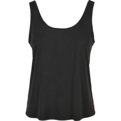Damski tank top Urban Classics modal loose top. Czarne topy Urban Classics, bez wzorów, bez kołnierzyka, bez ramiączek. Za 102.50 zł.