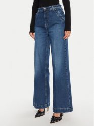 Guess Jeansy Dakota W4YA77 D5DD4 Granatowy Relaxed Fit. Niebieskie jeansy Guess, z aplikacjami, z bawełny. Za 349.99 zł.