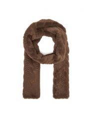 Guess Szalik W6BZ13 W4360 Brązowy. Brązowe szaliki i kominy Guess, z aplikacjami, z poliesteru. Za 344.99 zł.