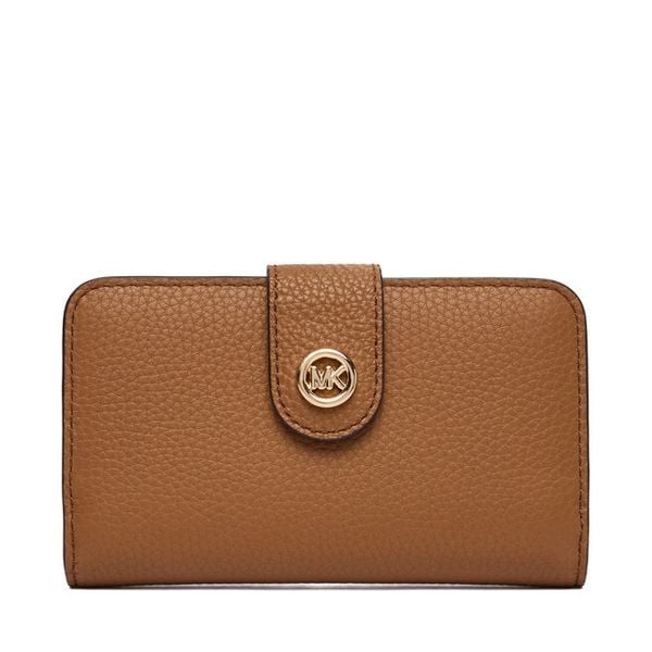 Portfel MICHAEL Michael Kors. Brązowe portfele MICHAEL Michael Kors, bez wzorów. Za 519.99 zł.