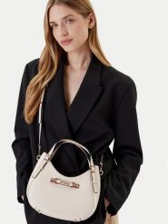 Guess Torebka Lefia HWBG96 44050 Biały. Białe torebki klasyczne Guess, z aplikacjami, ze skóry, bez dodatków. Za 309.99 zł.