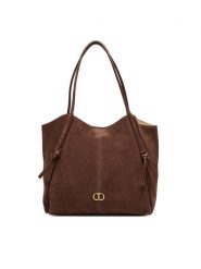 TWINSET Torebka 252TD8350 Brązowy. Brązowe torebki klasyczne Twinset, bez wzorów, ze skóry, bez dodatków. Za 1,949.00 zł.