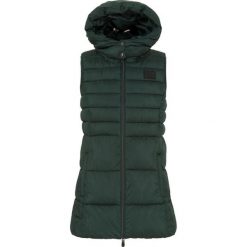 Damska kurtka bez rękawów Equipage Jill. Zielone kurtki EQUIPAGE, bez wzorów, z puchu, bez kaptura. Za 484.50 zł.