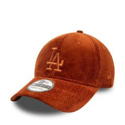 Czapka z daszkiem New Era. Brązowe czapki z daszkiem New Era, bez wzorów. Za 129.99 zł.