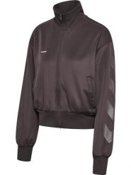 Hummel Kurtka z zamkiem hmlI-D TRACK TOP z poliestru z recyklingu – SHALE. Szare kurtki Hummel, l, bez wzorów, z elastanu, sportowe, bez kaptura. Za 257.00 zł.