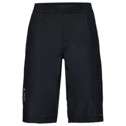 Szorty damskie VAUDE Drop. Czarne szorty Vaude, bez wzorów, sportowe. Za 579.25 zł.