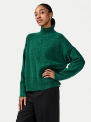 YAS Golf Balis 26030703 Zielony Relaxed Fit. Zielone swetry YAS, s, bez wzorów, z syntetyku, bez ramiączek. Za 159.99 zł.
