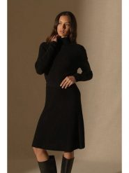 Perfect Cashmere Kaszmirowa spódnica "Shaw" w kolorze czarnym rozmiar: S. Czarne spódnice Perfect Cashmere, na co dzień, s, bez wzorów, z kaszmiru, midi, proste. Za 356.45 zł.