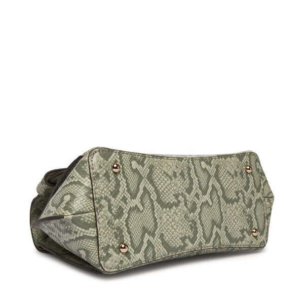 Torebka Guess. Zielone kopertówki Guess, z aplikacjami, wizytowe, bez dodatków. Za 639.99 zł.