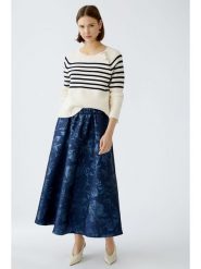 Oui Spódnica w kolorze granatowym rozmiar: 44. Niebieskie spódnice Oui, bez wzorów, maxi. Za 195.99 zł.