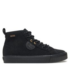 Trampki Big Star Shoes. Czarne trampki BIG STAR SHOES, bez wzorów, retro, bez zapięcia. Za 69.99 zł.