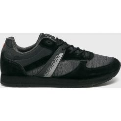 Napapijri - Buty. Czarne buty sportowe lifestyle Napapijri, bez wzorów, z gumy, sportowe, z okrągłym noskiem, bez zapięcia. W wyprzedaży za 179.90 zł.