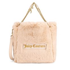 Torebka Juicy Couture. Brązowe torebki klasyczne Juicy Couture, bez wzorów, klasyczne, bez dodatków. Za 439.99 zł.