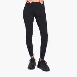 Legginsy treningowe damskie Cardio Bunny HCB-425. Czarne legginsy Cardio Bunny, bez wzorów, sportowe. Za 79.99 zł.