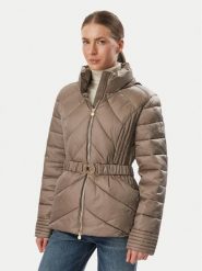 EA7 Emporio Armani Kurtka zimowa 7W001499 AF25639 U6100 Brązowy jasny Regular Fit. Brązowe kurtki EA7 Emporio Armani, na zimę, s, bez wzorów, z syntetyku, bez kaptura. Za 1,389.00 zł.