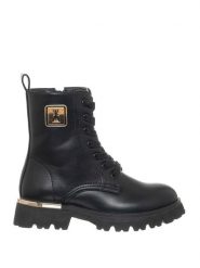 Patrizia Pepe Botki w kolorze czarnym rozmiar: 41. Czarne botki Patrizia Pepe, bez wzorów, bez obcasa, bez zapięcia. Za 422.05 zł.