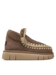 Mou Śniegowce Eskimo Bounce Sneaker FW531009A Brązowy. Brązowe śniegowce Mou, bez wzorów, ze skóry, bez zapięcia. Za 1,049.00 zł.