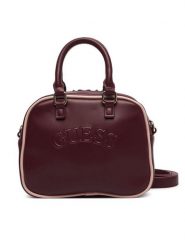 Guess Torebka V6BZ03 W4541 Bordowy. Czerwone torebki klasyczne Guess, z aplikacjami, ze skóry, bez dodatków. Za 294.99 zł.