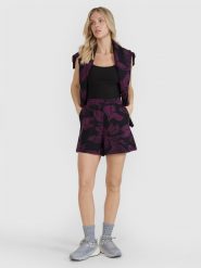 4F Spodenki dresowe damskie - multikolor S. Szorty 4f, bez wzorów, z bawełny, eleganckie. Za 89.99 zł.
