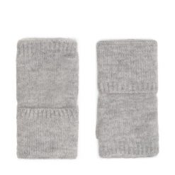 Rękawiczki Damskie Jenny Fairy. Szare rękawiczki Jenny Fairy, bez wzorów, z dzianiny. Za 49.99 zł.