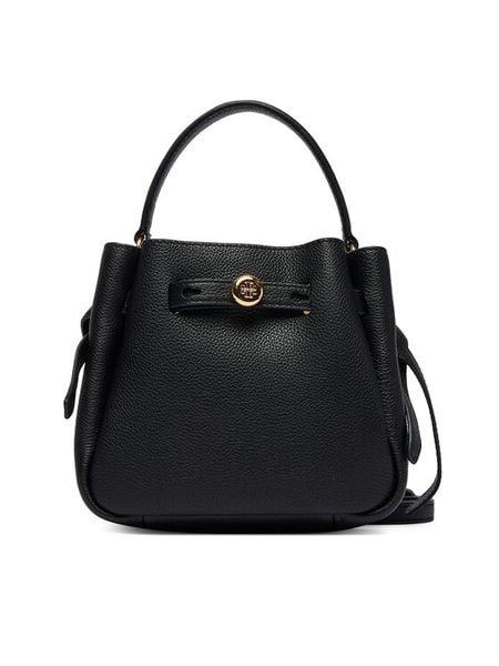 Tory Burch Torebka 179988 Czarny. Czarne torebki klasyczne Tory Burch, bez wzorów, ze skóry, bez dodatków. Za 1,749.00 zł.
