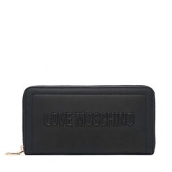Portfel LOVE MOSCHINO. Czarne portfele Love Moschino, bez wzorów. Za 459.99 zł.